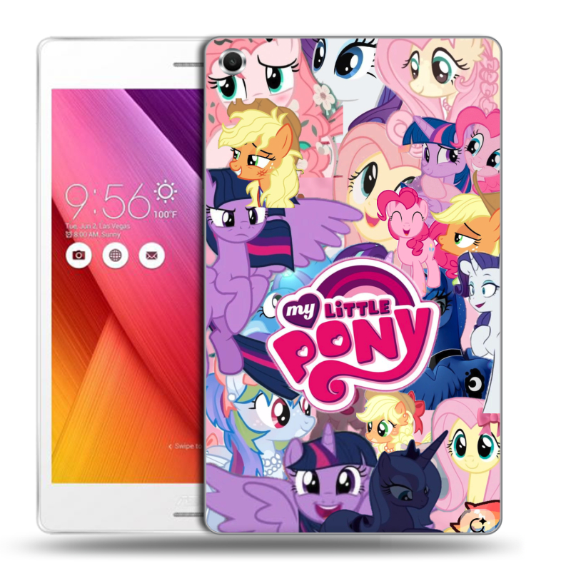 Силиконовый чехол на ASUS ZenPad S 8 с принтом My little pony Дружба чудо Силиконовый чехол на ASUS ZenPad S 8 с принтом My little pony Дружба чудо
