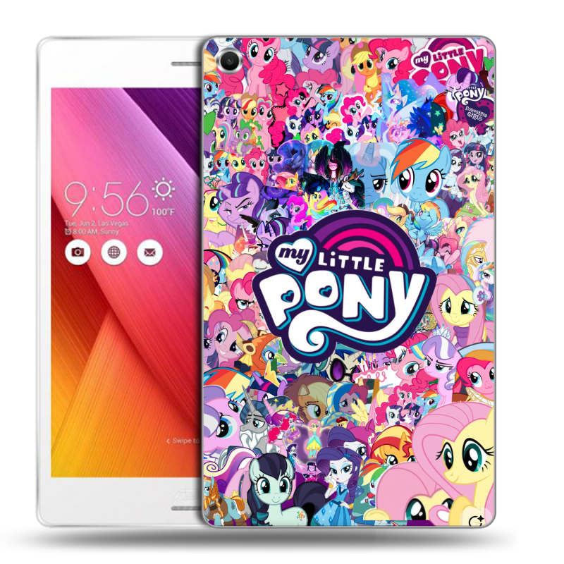 Силиконовый чехол на ASUS ZenPad S 8 с принтом My little pony Дружба чудо Силиконовый чехол на ASUS ZenPad S 8 с принтом My little pony Дружба чудо