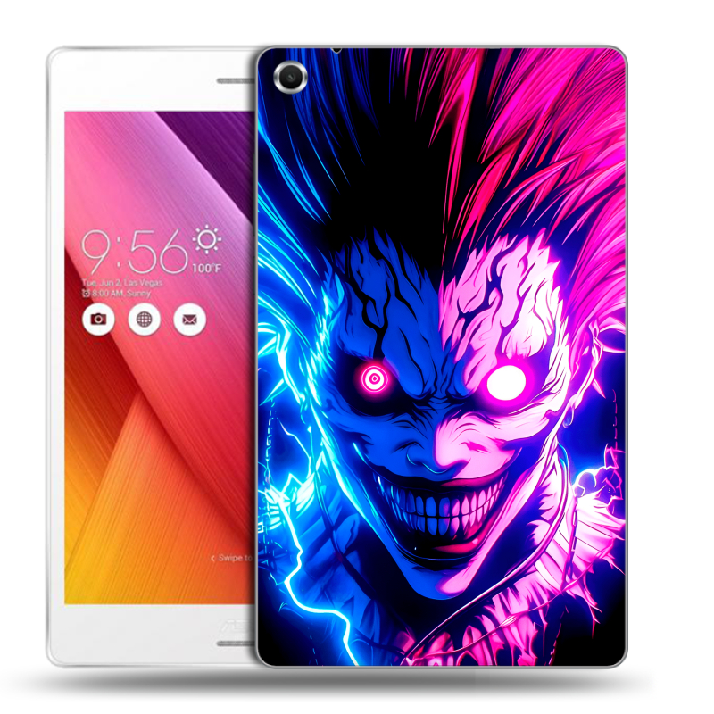 Силиконовый чехол на ASUS ZenPad S 8 с принтом Death note Тетрадь смерти Силиконовый чехол на ASUS ZenPad S 8 с принтом Death note Тетрадь смерти