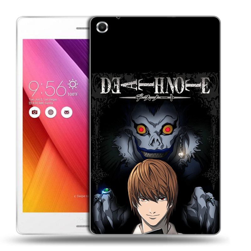 Силиконовый чехол на ASUS ZenPad S 8 с принтом Death note Тетрадь смерти Силиконовый чехол на ASUS ZenPad S 8 с принтом Death note Тетрадь смерти