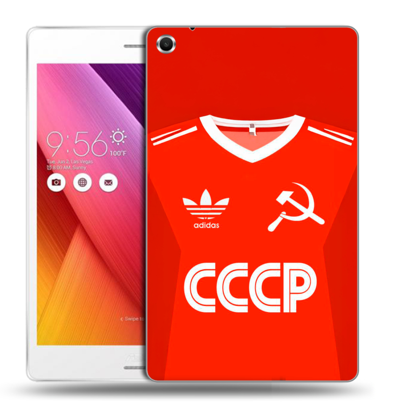 Силиконовый чехол на ASUS ZenPad S 8 с принтом Флаг Герб СССР Силиконовый чехол на ASUS ZenPad S 8 с принтом Флаг Герб СССР