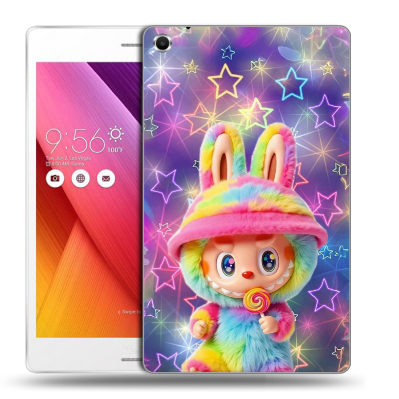 Силиконовый чехол на ASUS ZenPad S 8 с принтом Labubu Лабубу Силиконовый чехол на ASUS ZenPad S 8 с принтом Labubu Лабубу