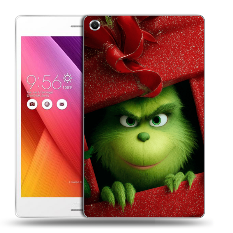 Силиконовый чехол на ASUS ZenPad S 8 с принтом Новый год Силиконовый чехол на ASUS ZenPad S 8 с принтом Новый год