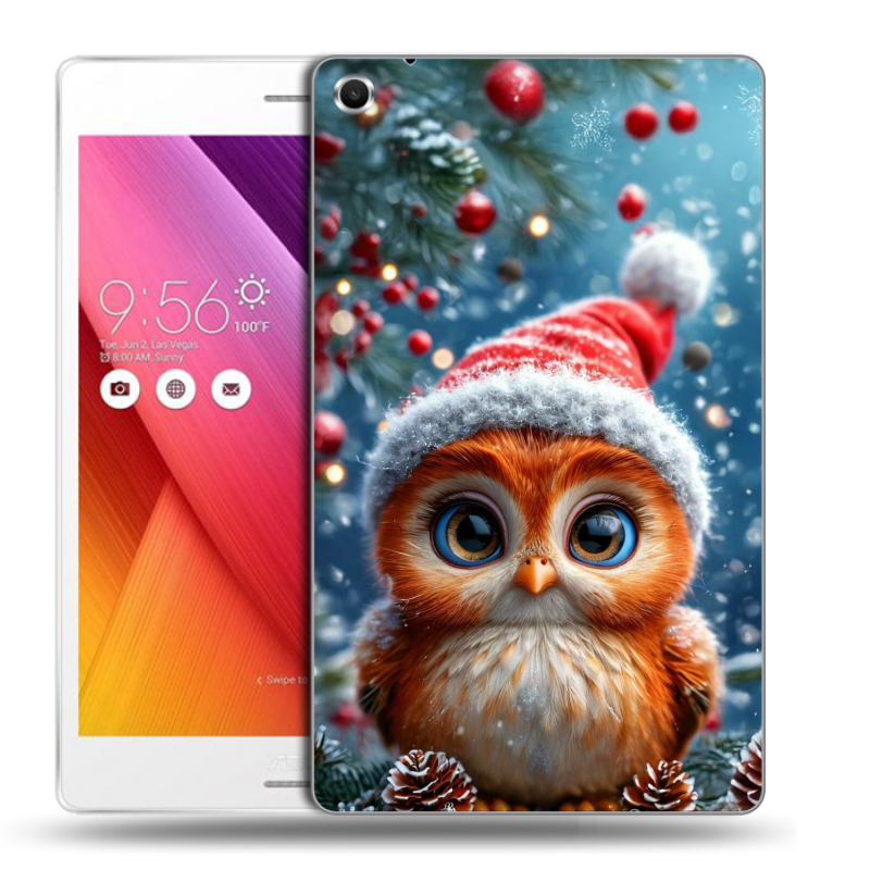 Силиконовый чехол на ASUS ZenPad S 8 с принтом Новый год Силиконовый чехол на ASUS ZenPad S 8 с принтом Новый год