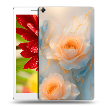 Силиконовый чехол на планшета ASUS ZenPad 8 с принтом Женский