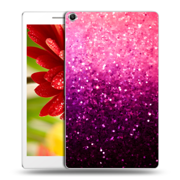Силиконовый чехол на ASUS ZenPad 8 с принтом Блестки