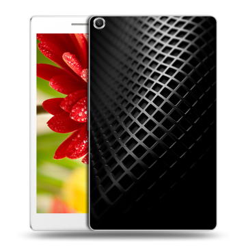 Силиконовый чехол на ASUS ZenPad 8 с принтом Текстура металла