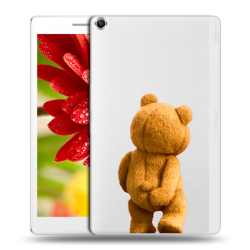 Силиконовый чехол на ASUS ZenPad 8 с принтом Медведь