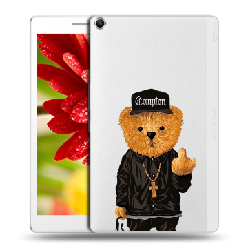 Силиконовый чехол на ASUS ZenPad 8 с принтом Плюшевый медведь
