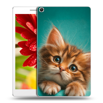 Силиконовый чехол на ASUS ZenPad 8 с принтом котенок