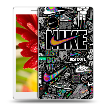 Силиконовый чехол на ASUS ZenPad 8 с принтом Найк