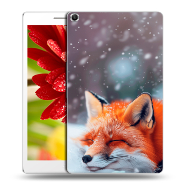 Силиконовый чехол на ASUS ZenPad 8 с принтом лиса