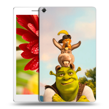 Силиконовый чехол на ASUS ZenPad 8 с принтом Шрек Shrek