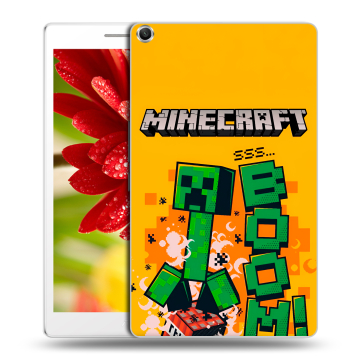 Силиконовый чехол на ASUS ZenPad 8 с принтом Майнкрафт Minecraft