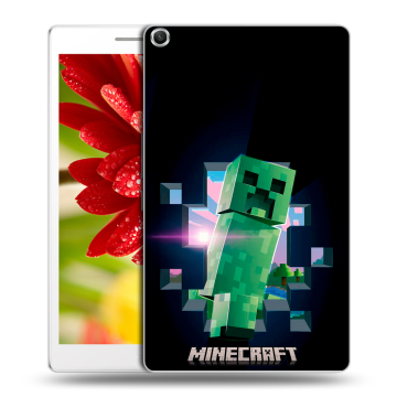 Силиконовый чехол на ASUS ZenPad 8 с принтом Майнкрафт Minecraft
