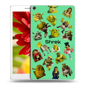 Силиконовый чехол на ASUS ZenPad 8 с принтом Шрек Shrek