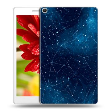Силиконовый чехол на ASUS ZenPad 8 с принтом Космос звезды
