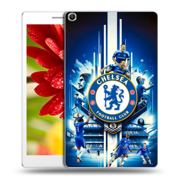 Силиконовый чехол на ASUS ZenPad 8 с принтом Chelsea Челси