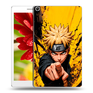 Силиконовый чехол на ASUS ZenPad 8 с принтом Naruto Наруто