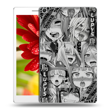Силиконовый чехол на ASUS ZenPad 8 с принтом Ahegao Ахегао Аниме