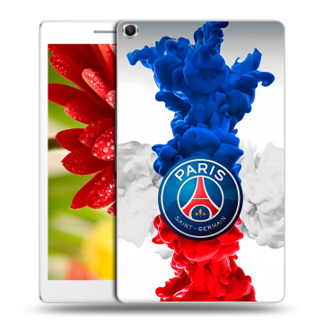Силиконовый чехол на ASUS ZenPad 8 с принтом PSG ПСЖ
