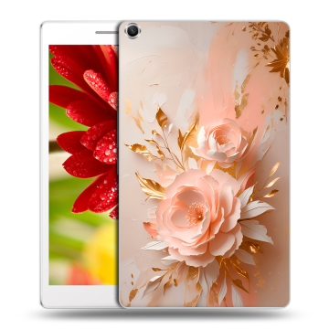 Силиконовый чехол на ASUS ZenPad 8 с принтом женский