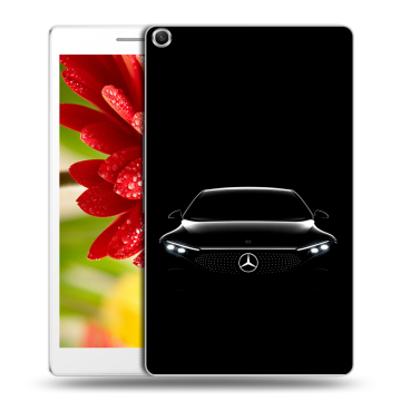 Силиконовый чехол на ASUS ZenPad 8 с принтом Mercedes Мерседес