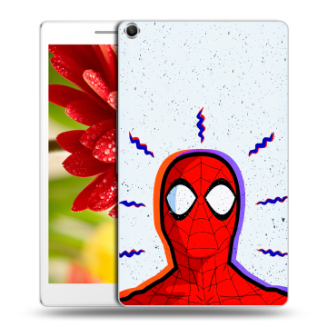 Силиконовый чехол на ASUS ZenPad 8 с принтом Spiderman Человек паук