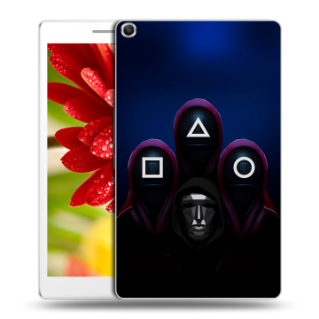 Силиконовый чехол на ASUS ZenPad 8 с принтом Игра Кальмара