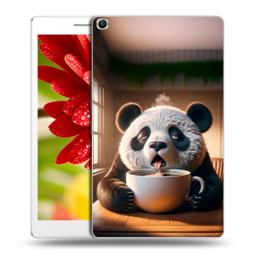 Силиконовый чехол на ASUS ZenPad 8 с принтом смешная панда
