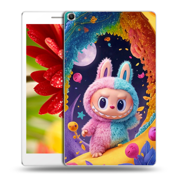 Силиконовый чехол на ASUS ZenPad 8 с принтом Labubu Лабубу