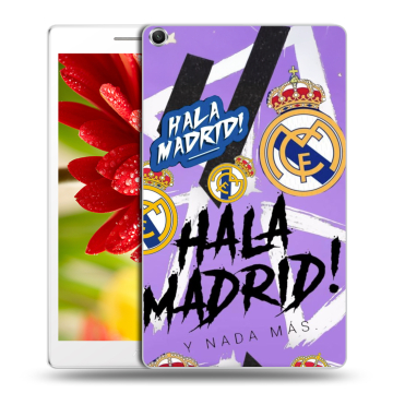 Силиконовый чехол на ASUS ZenPad 8 с принтом Real Madrid Реал Мадрид