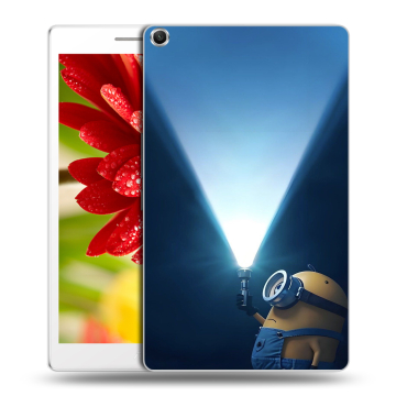 Силиконовый чехол на ASUS ZenPad 8 с принтом Миньоны