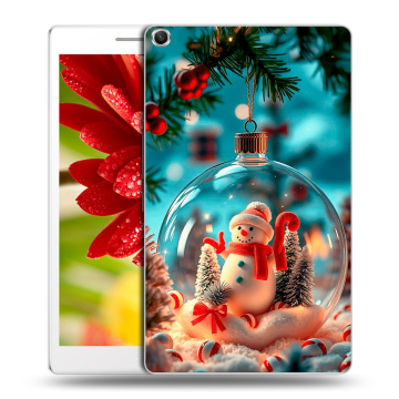 Силиконовый чехол на ASUS ZenPad 8 с принтом Новый год