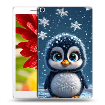 Силиконовый чехол на ASUS ZenPad 8 с принтом Новый год