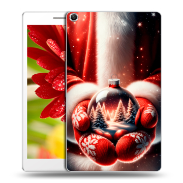 Силиконовый чехол на ASUS ZenPad 8 с принтом Новый год