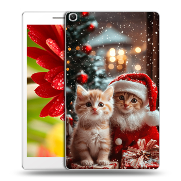 Силиконовый чехол на ASUS ZenPad 8 с принтом Новый год