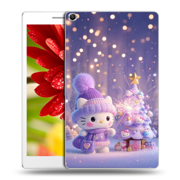 Силиконовый чехол на ASUS ZenPad 8 с принтом Новый год