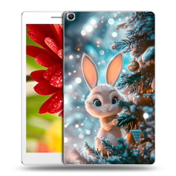 Силиконовый чехол на ASUS ZenPad 8 с принтом Новый год