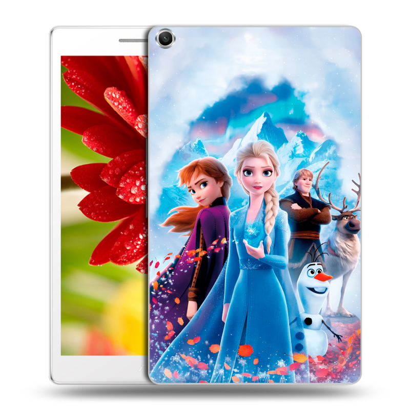Силиконовый чехол на ASUS ZenPad 8 с принтом Холодное сердце Frozen Силиконовый чехол на ASUS ZenPad 8 с принтом Холодное сердце Frozen