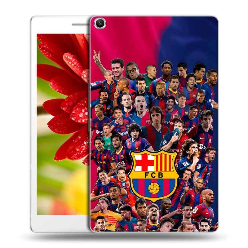 Силиконовый чехол на ASUS ZenPad 8 с принтом Барселона Barcelona Силиконовый чехол на ASUS ZenPad 8 с принтом Барселона Barcelona