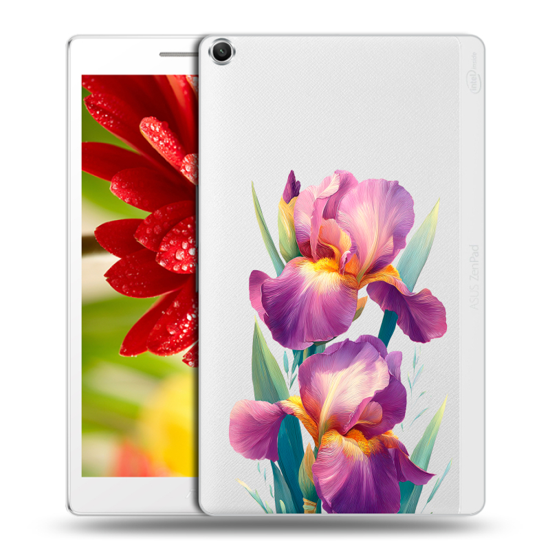 Силиконовый чехол на ASUS ZenPad 8 с принтом Цветы орхидеи Силиконовый чехол на ASUS ZenPad 8 с принтом Цветы орхидеи