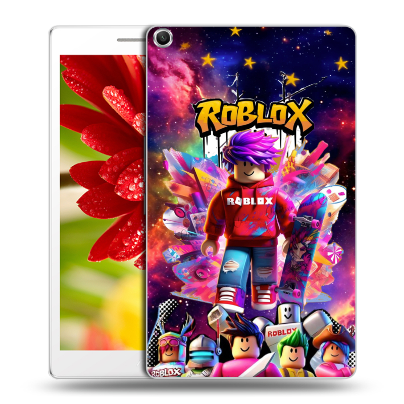 Силиконовый чехол на ASUS ZenPad 8 с принтом Roblox Роблокс Силиконовый чехол на ASUS ZenPad 8 с принтом Roblox Роблокс