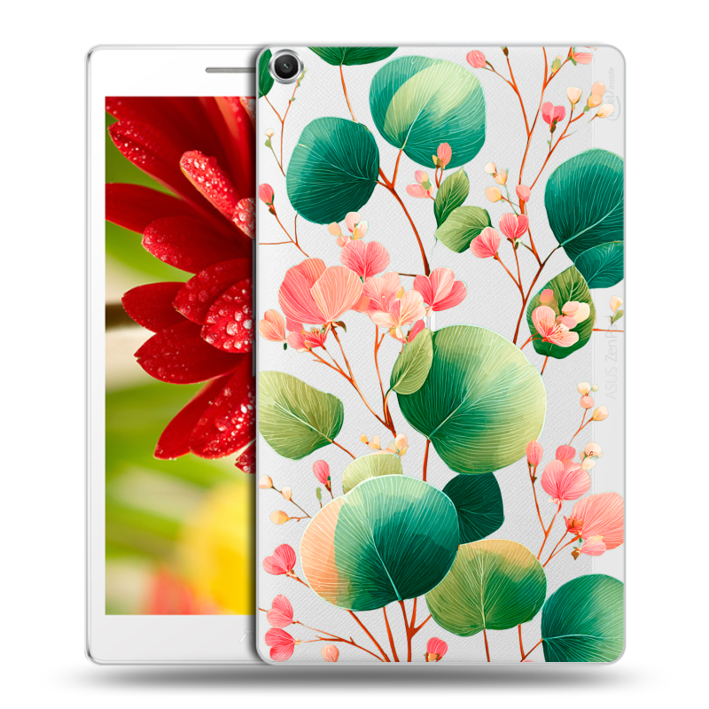 Силиконовый чехол на ASUS ZenPad 8 с принтом женский Силиконовый чехол на ASUS ZenPad 8 с принтом женский