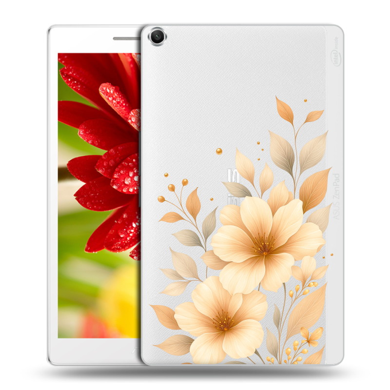Силиконовый чехол на ASUS ZenPad 8 с принтом для девушки Силиконовый чехол на ASUS ZenPad 8 с принтом для девушки