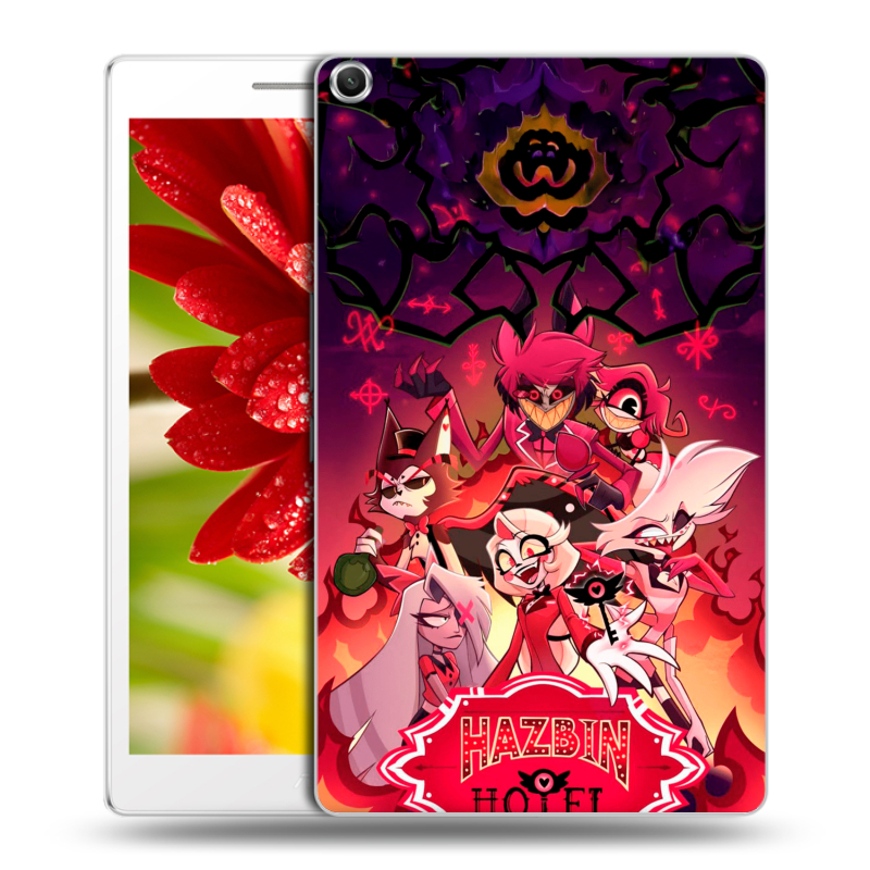 Силиконовый чехол на ASUS ZenPad 8 с принтом Hazbin Hotel Отель Хазбин Силиконовый чехол на ASUS ZenPad 8 с принтом Hazbin Hotel Отель Хазбин