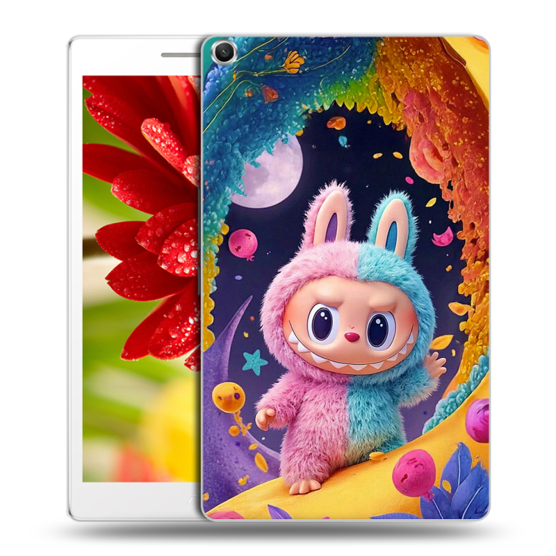Силиконовый чехол на ASUS ZenPad 8 с принтом Labubu Лабубу Силиконовый чехол на ASUS ZenPad 8 с принтом Labubu Лабубу