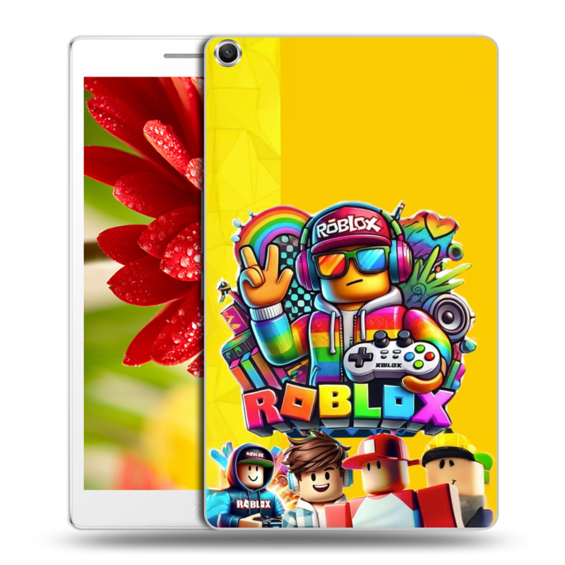Силиконовый чехол на планшета ASUS ZenPad 8 с принтом Roblox Роблокс Силиконовый чехол на планшета ASUS ZenPad 8 с принтом Roblox Роблокс