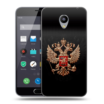 Пластиковый чехол на Meizu M2 Note с принтом Герб России Пластиковый чехол на Meizu M2 Note с принтом Герб России