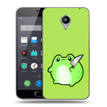 Пластиковый чехол на Meizu M2 Note с принтом Лягушенок Пластиковый чехол на Meizu M2 Note с принтом Лягушенок